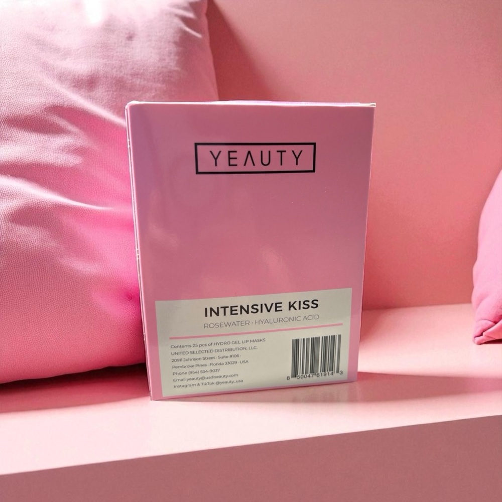 Yeauty Luxurious Lips Hydro Gel Lip Masks Rosewater
